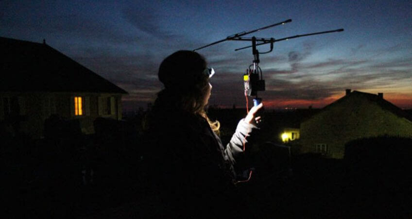 Traque aux petits murins dans le Jura.