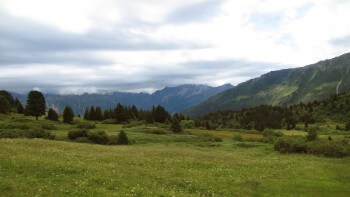 Le plateau de l'Alpe di Dötra. On va marcher sur la Greina