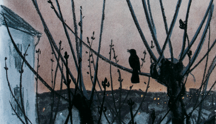 Quand résonne le chant du merle noir