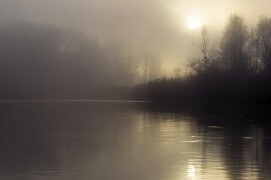 Le soleil perce enfin la brume. / © Benoît Renevey