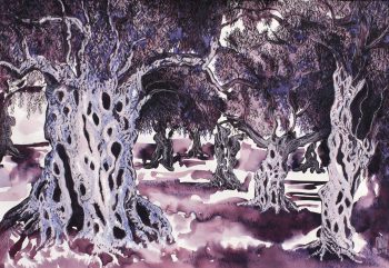 Oliveraie sous le pinceau de Pascaline Bossu
 Oliveraie sous le pinceau de Pascaline Bossu