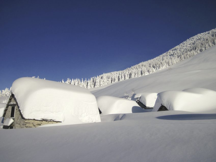 Beaucoup de neige malgré le réchauffement climatique