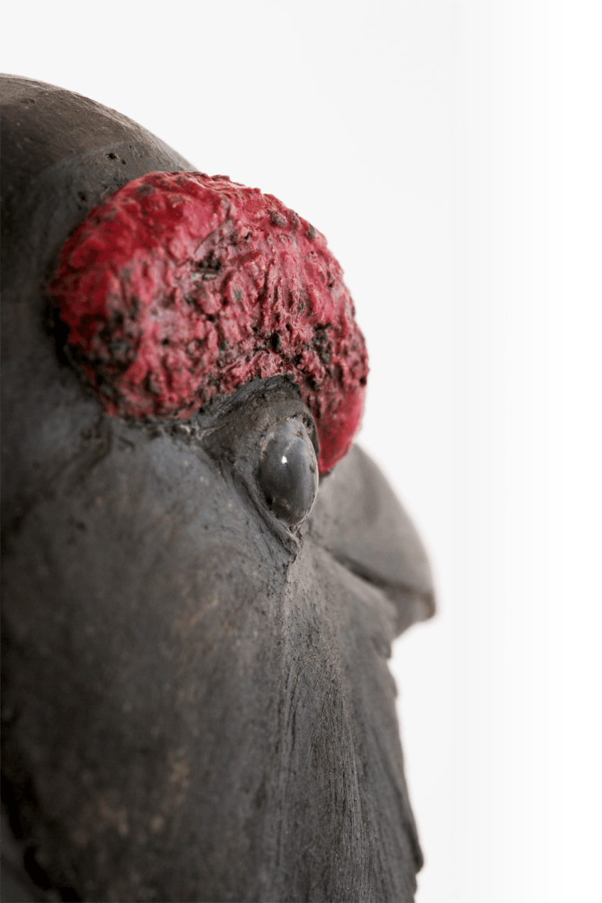 Coq de bruyère en céramique