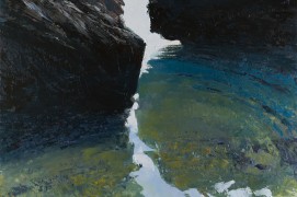 Drô II, huile sur toile / © Dominique Abraham