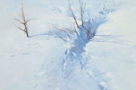 Il arrive que les bêtes se cachent si bien qu'on ne les voit plus. Que reste-t-il ? Des petits riens. Un nuage, une branche, un creux dans la neige, peut-être aussi précieux si on les regarde bien qu'un oiseau dans le ciel. Eux aussi sont sauvages. Eux aussi peuvent nous toucher au cœur.E.A. / © Eric Alibert