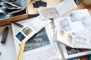 Le peintre animalier Jacques Rime a cherché le lynx des nuits durant avant de croiser enfin sa piste. Une belle histoire dont se font témoins ses nombreux carnets d'observation. Le peintre animalier Jacques Rime a cherché le lynx des nuits durant avant de croiser enfin sa piste. Une belle histoire dont se font témoins ses nombreux carnets d'observation.