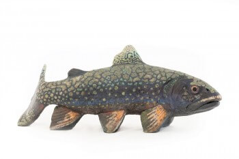 Omble chevallier en céramique / © Catherine Chaillou (photo: Nicolas Van Ingen)