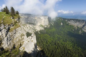 On peut parfois observer le tichodrome au Creux-du-Van, un cirque rocheux époustouflant situé dans la chaîne du Jura suisse On peut parfois observer le tichodrome au Creux-du-Van, un cirque rocheux époustouflant situé dans la chaîne du Jura suisse