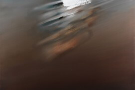 Rouge de Mars, huile sur toile / © Dominique Abraham