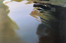 Ru, huile sur toile / © Dominique Abraham