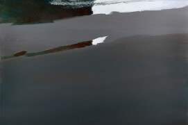 Sillon, huile sur toile / © Dominique Abraham