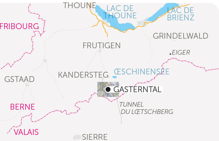 Escapade le long de la Kander dans le Gasterntal