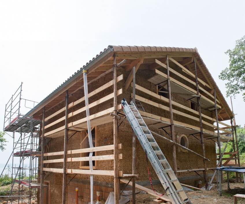 La maison en paille d'Isabelle et Pascal Fluck