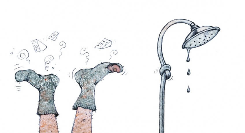 Dessin humoristique sur comment se faire piquer par un moustique