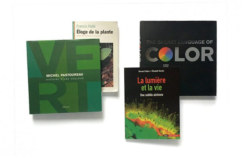 livres sur le vert