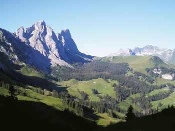 La chaîne des Gastlosen / © Jacques Doutaz