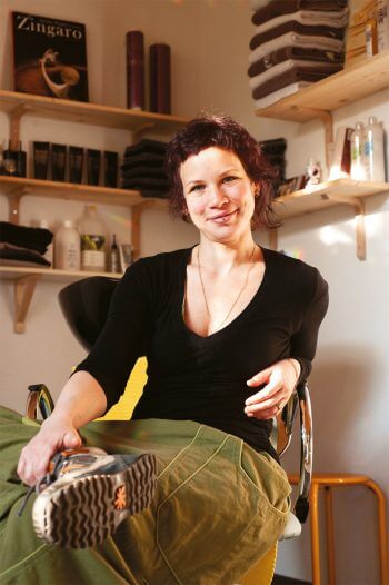 Myriam Perrier, coiffeuse au naturel Cheveux de bataille d'une coiffeuse au naturel