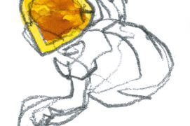 Poussin de mésange charbonnière fraîchement sorti de sa coquille et déjà avec un grand appétit ! / © Denis Clavreul