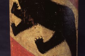 Bouclier aux armoiries bernoises datant du XVe siècle. / © Bernisches Historisches Museum