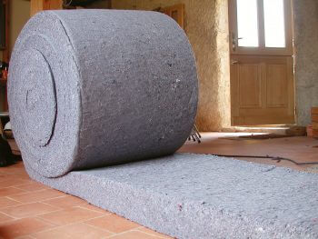 Rouleau de métisse Isoler son habitation au naturel