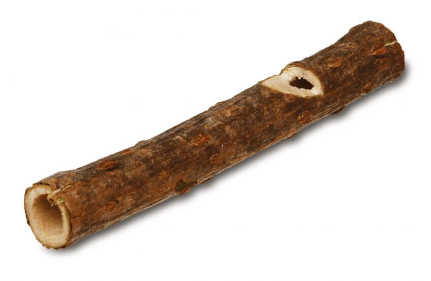 Flûte taillée dans un sureau