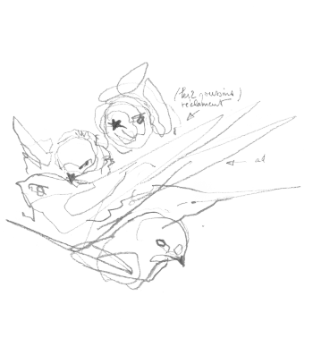 Les jeunes martinets réclament à manger ! / © Denis Clavreul