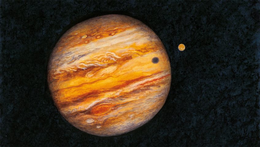 dessin jupiter planète
