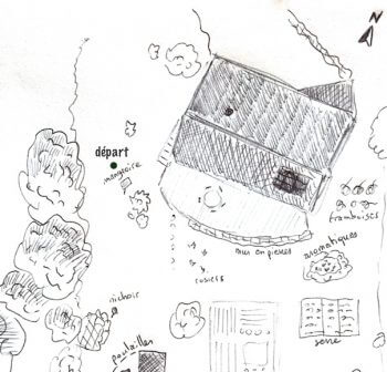 Départ de Mon voyage au jardin le 24 janvier 2017 Le pari de la fauvette - La Salamandre