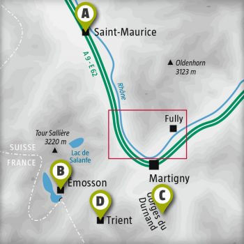 Balade sous le soleil des Follatères