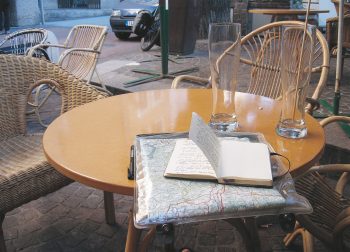 Sur la route entre Genève et Organbidexka. / © Jérôme Gremaud