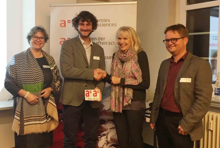 Prix de journalisme pour La Salamandre et Alessandro Staehli