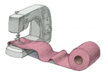 Couture zéro déchet contre le gaspillage - La Salamandre