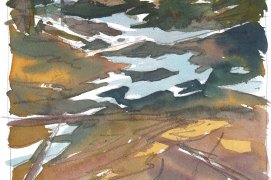 Lumières d’avril
La neige se retire sans bruit
Les ombres en dernier / © Laurent Willenegger