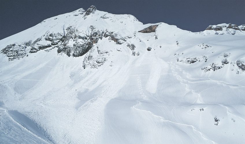 Il faut beaucoup d’expérience pour lire la montagne et savoir reconnaître les zones les plus dangereuses.