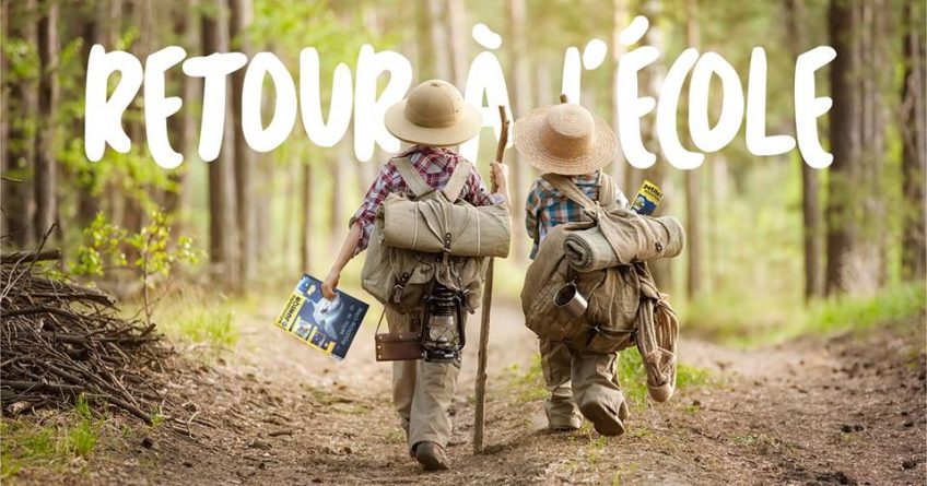 la rentrée scolaire avec la salamandre