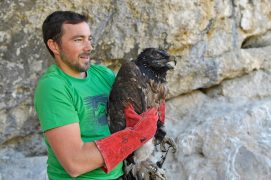 Le biologiste suisse François Biollaz présente à Mison sa nouvelle région d'adoption. / © Hansruedi Weyrich