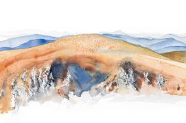 Colline de Kastelberg 95 x 33 cm / © Ji Young Demol Park