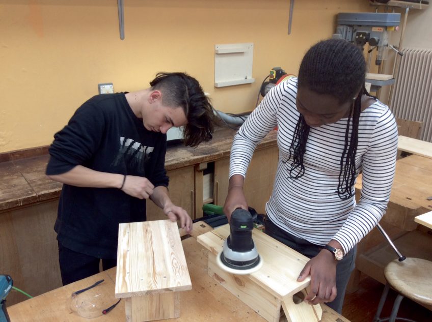 Construction nichoir à martinet