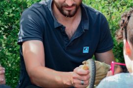 Formation, sensibilisation et intervention sur le terrain pour tolérer la couleuvre verte et jaune et nos autres voisins serpents. / © Groupe herpétologique du rhône