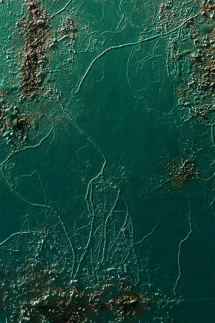 Poubelle • Mines (Péloponnèse, Grèce) avril 2014 La rouille magnifiée par le photographe Philippe Racamier