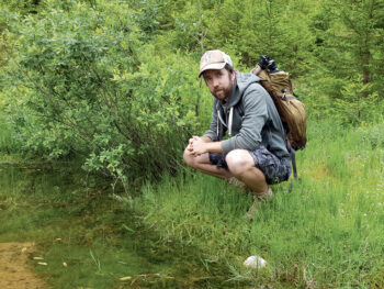 En compagnie de Yann Fragnière, botaniste