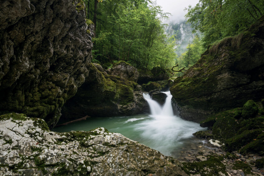 Gorges du massif de la Chartreuse Eau : la photographe Jessica Buczek immortalise les rivières