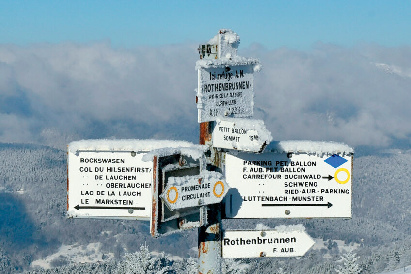 A la croisée des chemins, au refuge du Rothenbrunnen