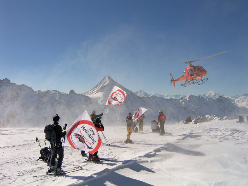 Héliski : bataille sur les cimes dans les Alpes suisses