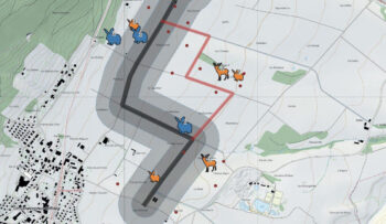 Saisie des observations sur une tablette / © Vincent Grognuz