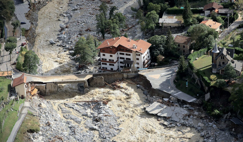 Saint-Martin-Vésubie (Alpes-Maritimes, octobre 2020) Innondations Saint-Martin-Vésubie (Alpes-Maritimes, octobre 2020)