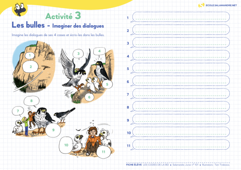 Activité pédagogique BD