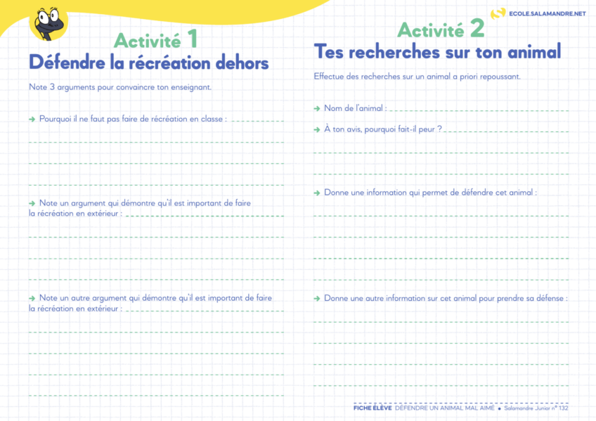 Activité CE2