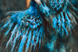 « L’Union internationale pour la conservation de la nature (UICN) m’a commandé une série de portraits d’espèces menacées. J’ai réalisé ces toiles dans le cadre d’une exposition organisée dans un prieuré. »  « L’Union internationale pour la conservation de la nature (UICN) m’a commandé une série de portraits d’espèces menacées. J’ai réalisé ces toiles dans le cadre d’une exposition organisée dans un prieuré. »  / © Sandrot