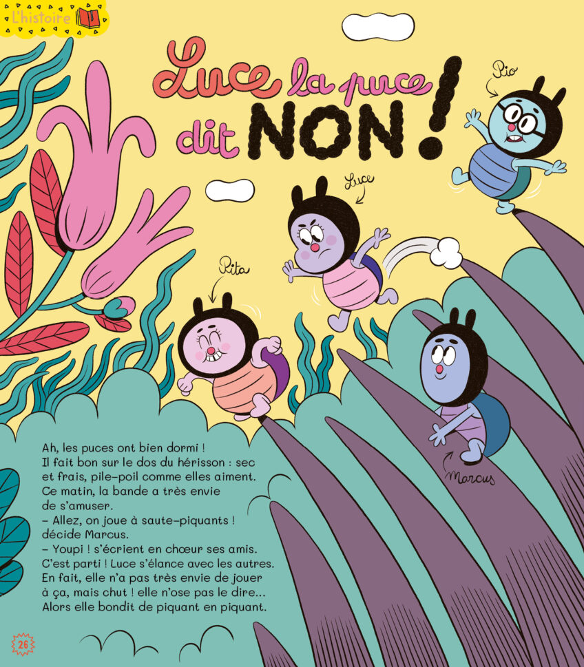PSA62 histoire luce la puce podcast